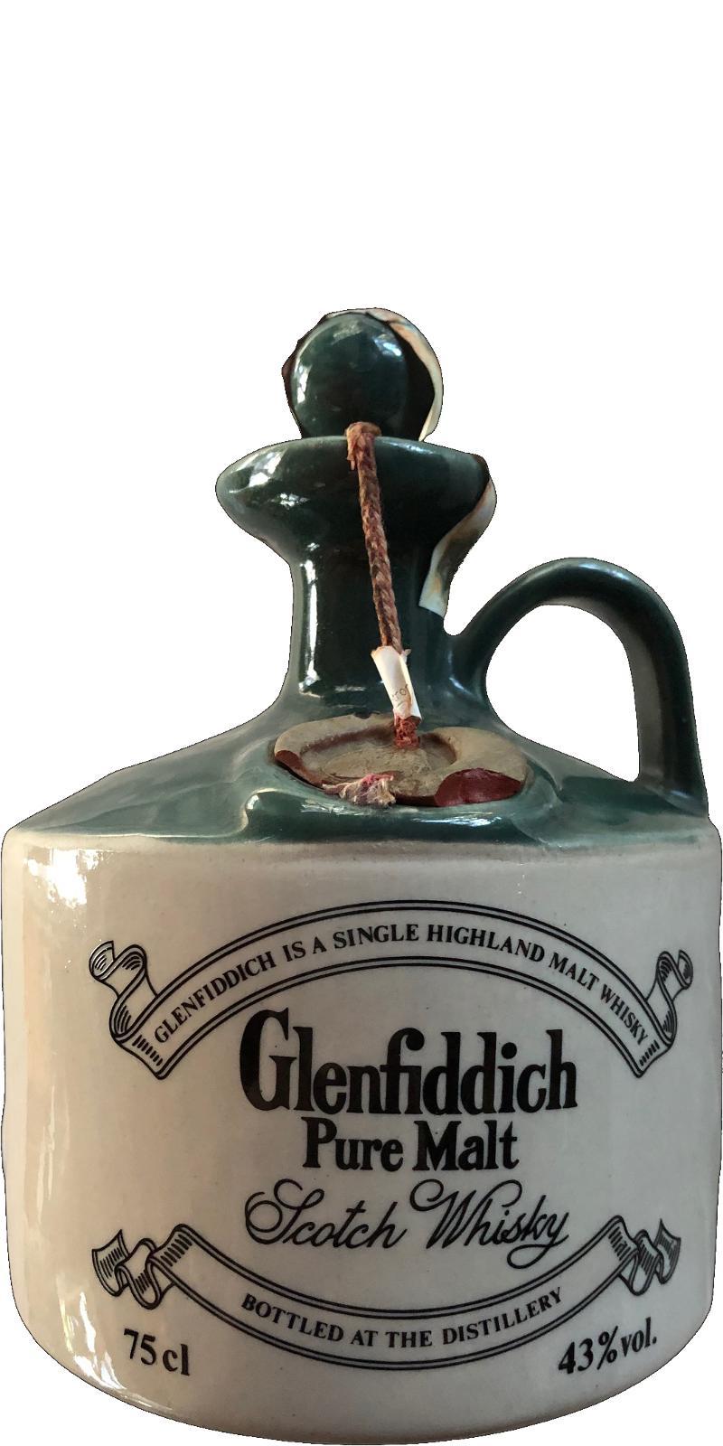 Glenfiddich Pure Malt  Ceramic Decanter