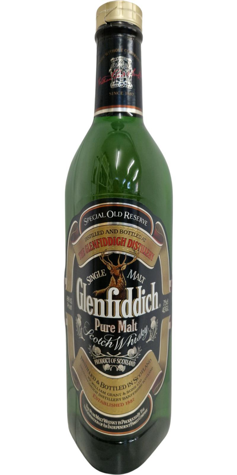 Glenfiddich Pure Malt  Special Old Reserve