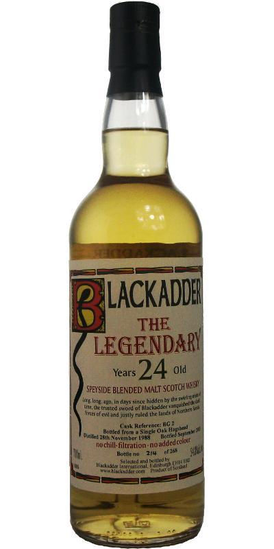 The Legendary 1988 BA  Speyside Blended Malt Scotch Whisky