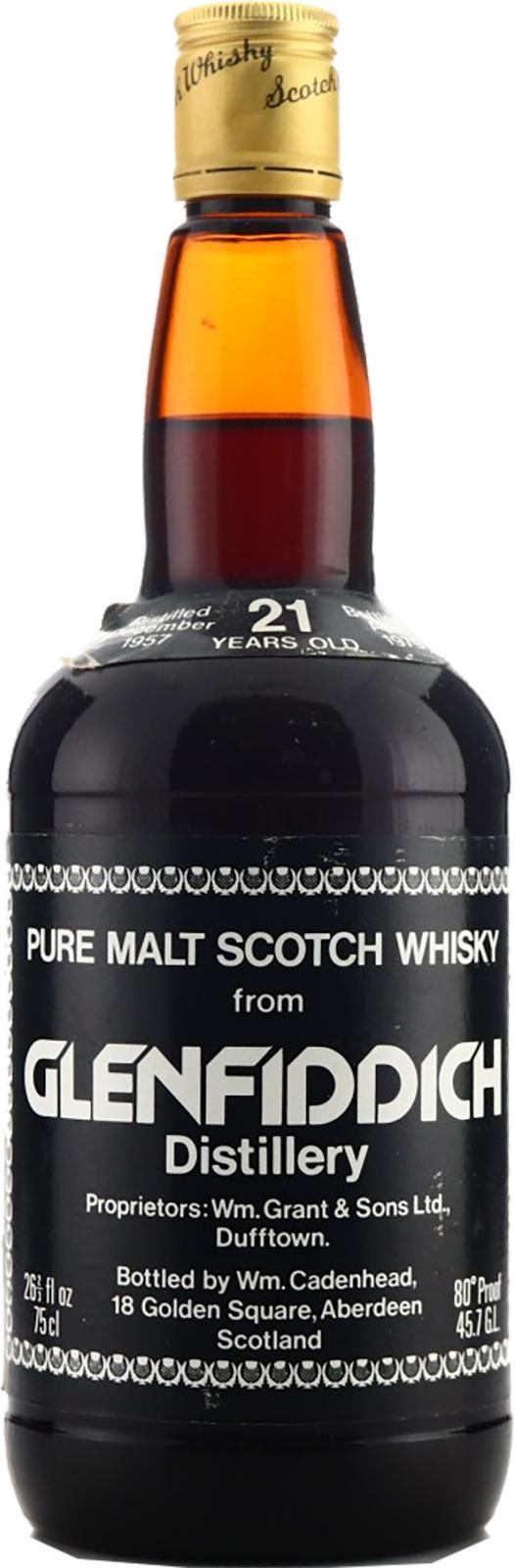 Glenfiddich 1957 CA  Dumpy Bottle