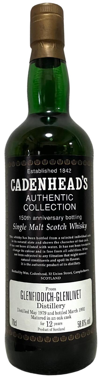 Glenfiddich 1979 CA  Authentic Collection - 150th Anniversary Bottling