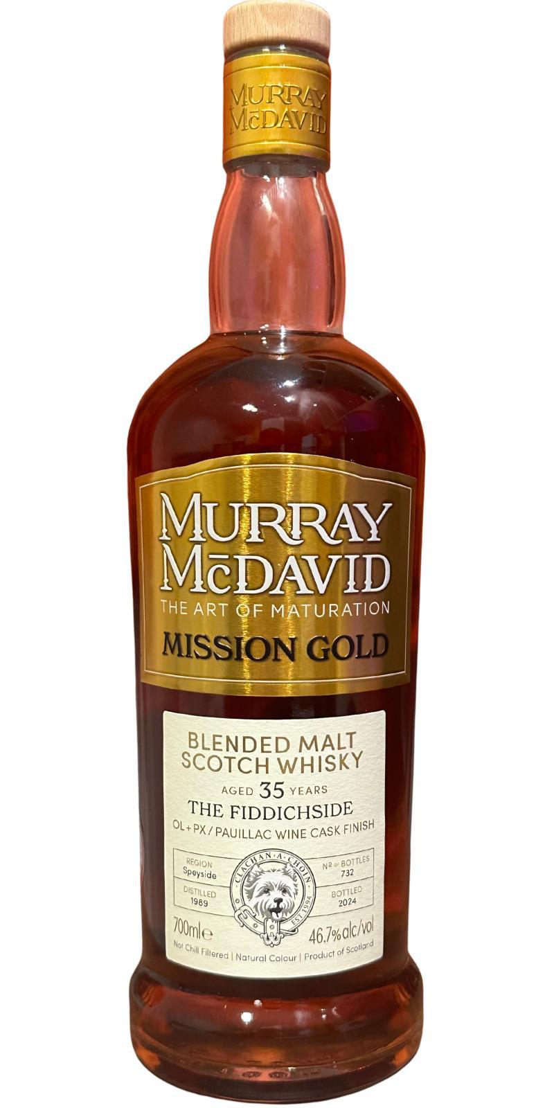 The Fiddichside 1989 MM  Mission Gold