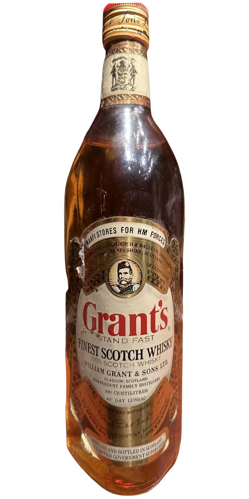 Grant's Stand Fast  Finest Scotch Whisky