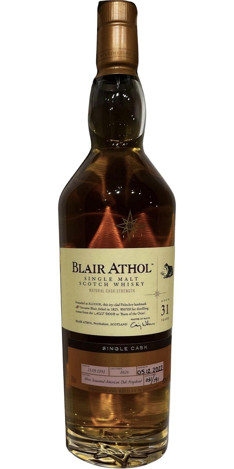 Blair Athol 1991 Single Cask