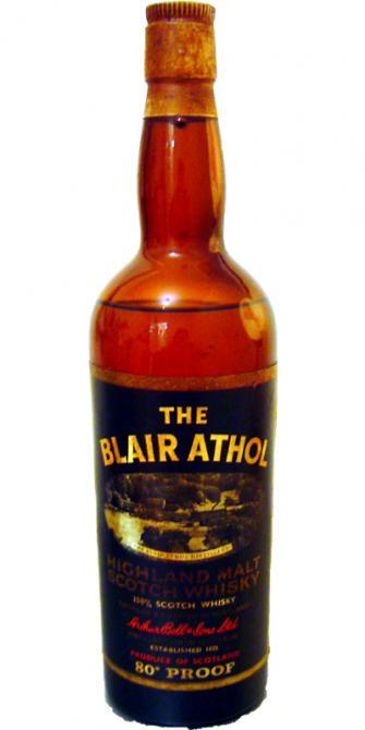 Blair Athol Highland Malt Scotch Whisky The Blair Athol - Arthur Bell & Sons Ltd.