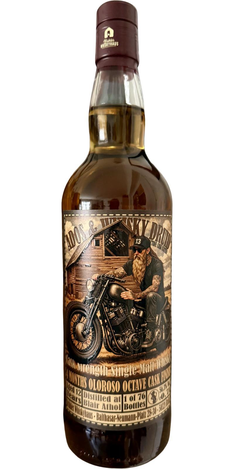 Blair Athol 12-year-old BW ADOS & Whisky Druid