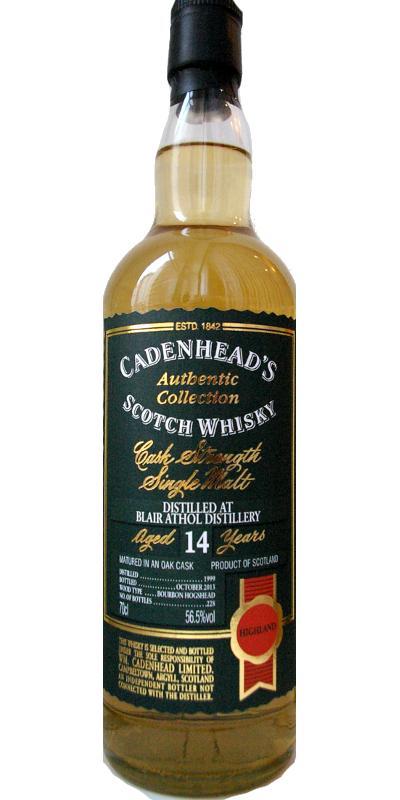 Blair Athol 1999 CA Authentic Collection