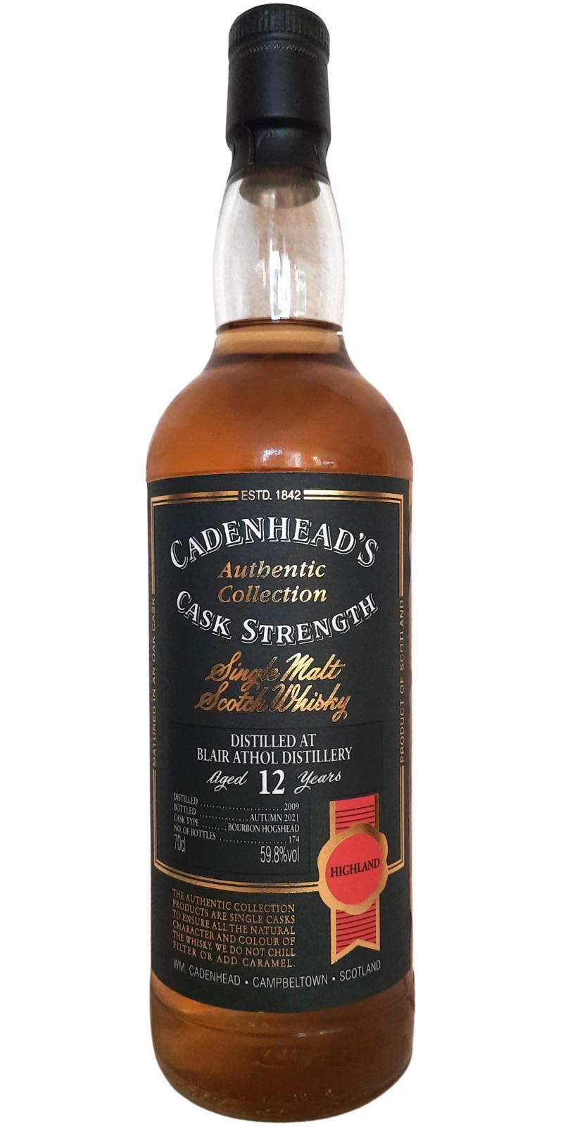 Blair Athol 2009 CA Authentic Collection