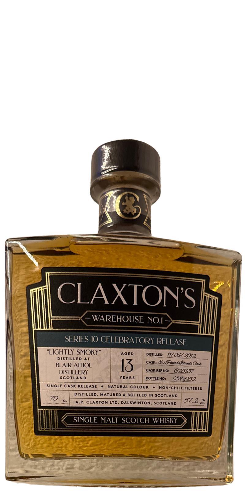 Blair Athol 2012 Cl Warehouse No. 1