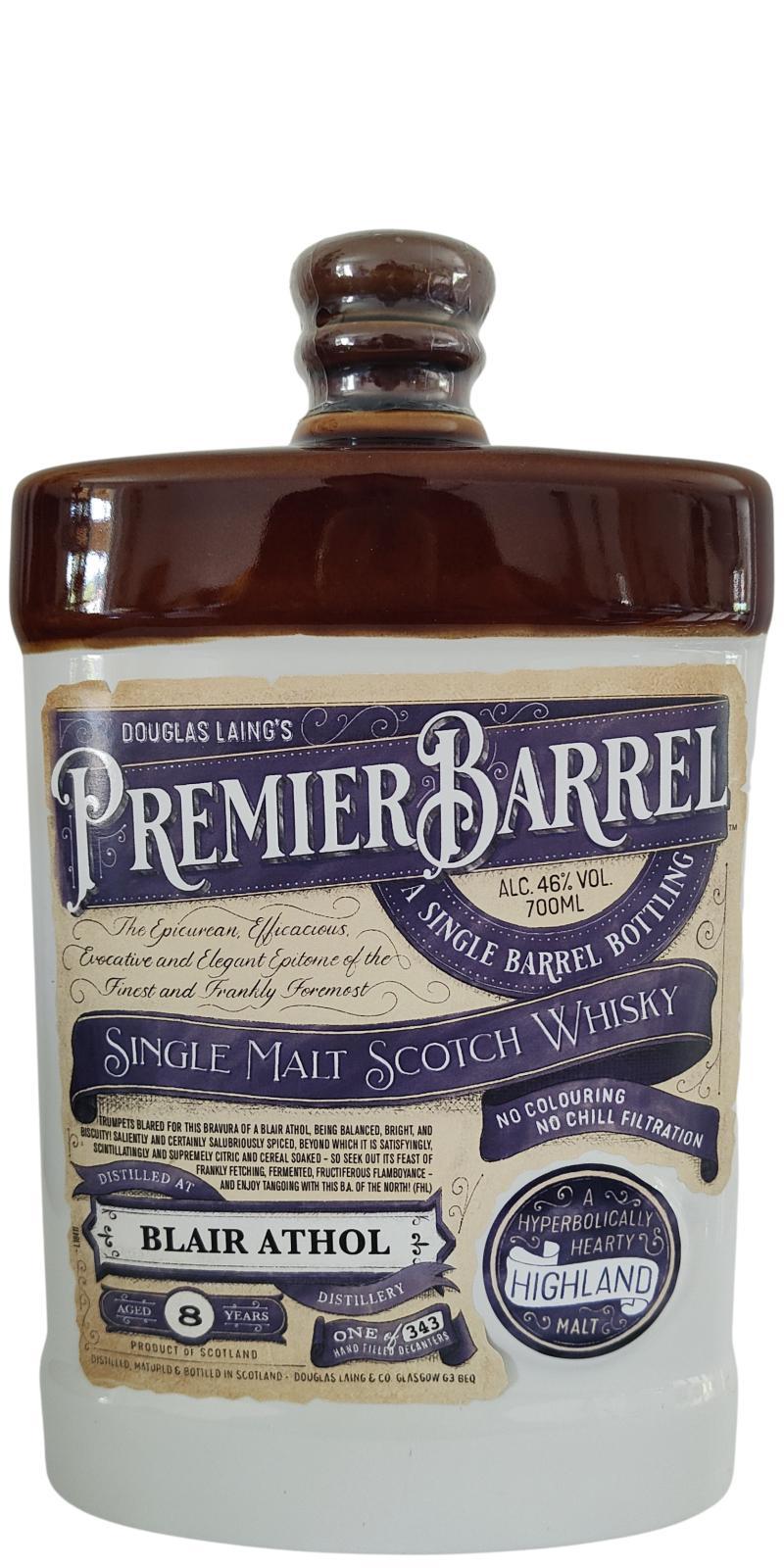 Blair Athol 08-year-old DL Premier Barrel