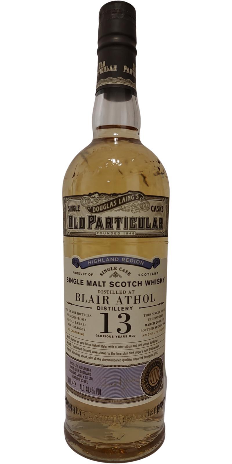 Blair Athol 2009 DL Old Particular