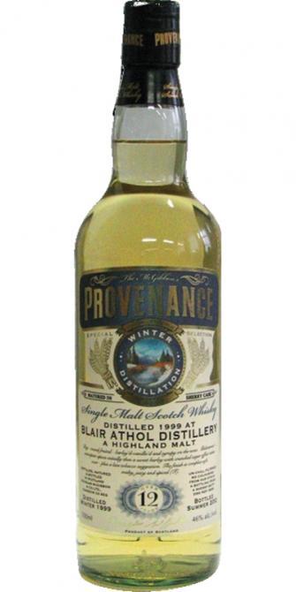Blair Athol 1999 McG McGibbon's Provenance