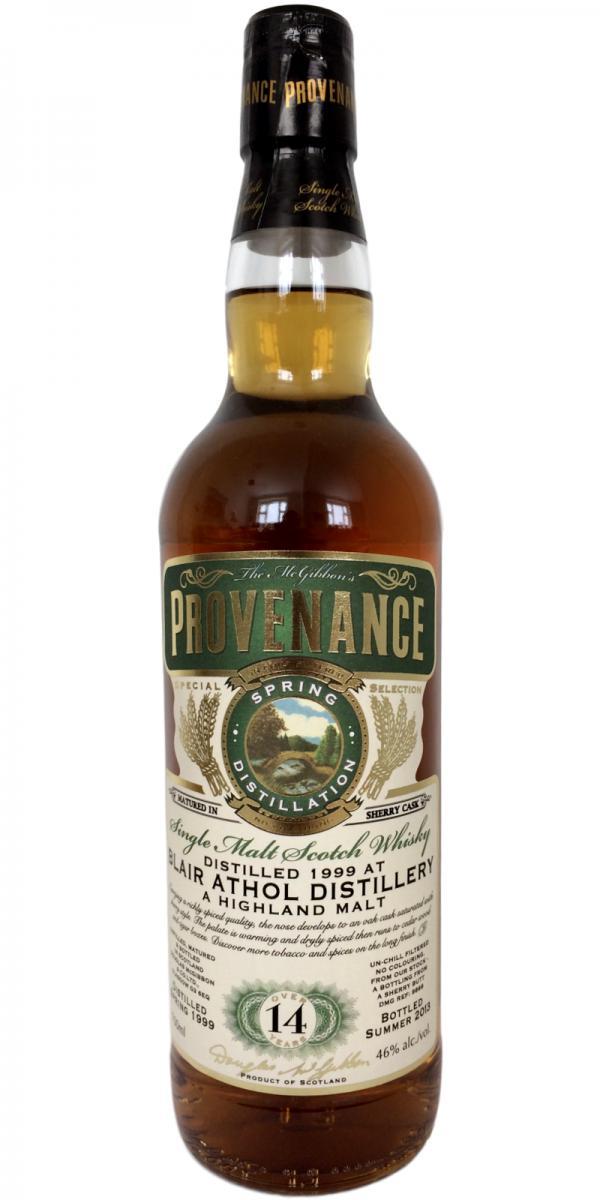 Blair Athol 1999 McG McGibbon's Provenance