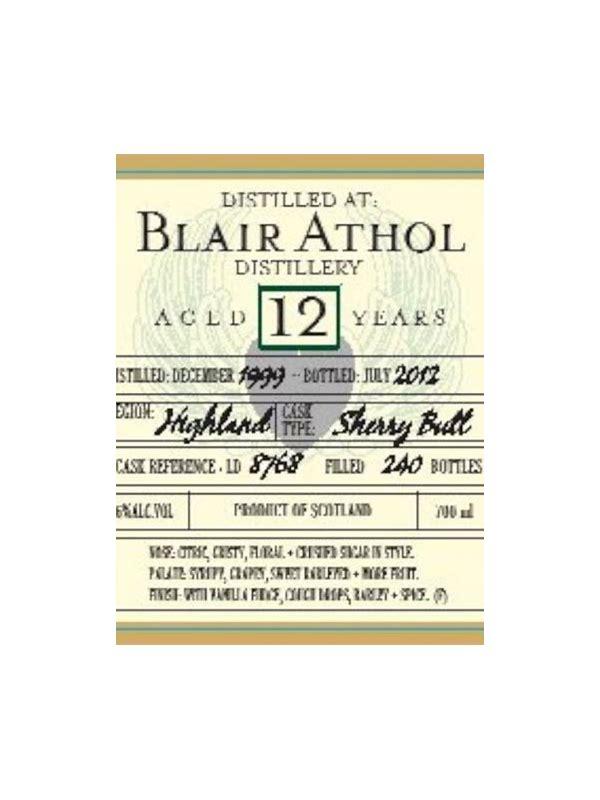 Blair Athol 1999 DoD