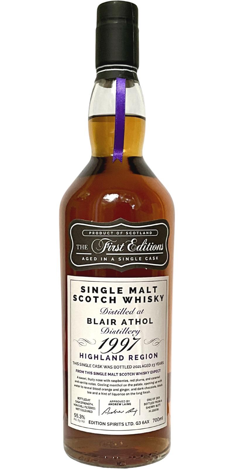 Blair Athol 1997 ED The First Editions