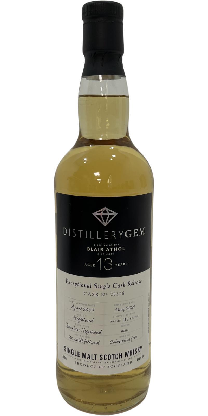 Blair Athol 2009 GCWL Distillery Gem