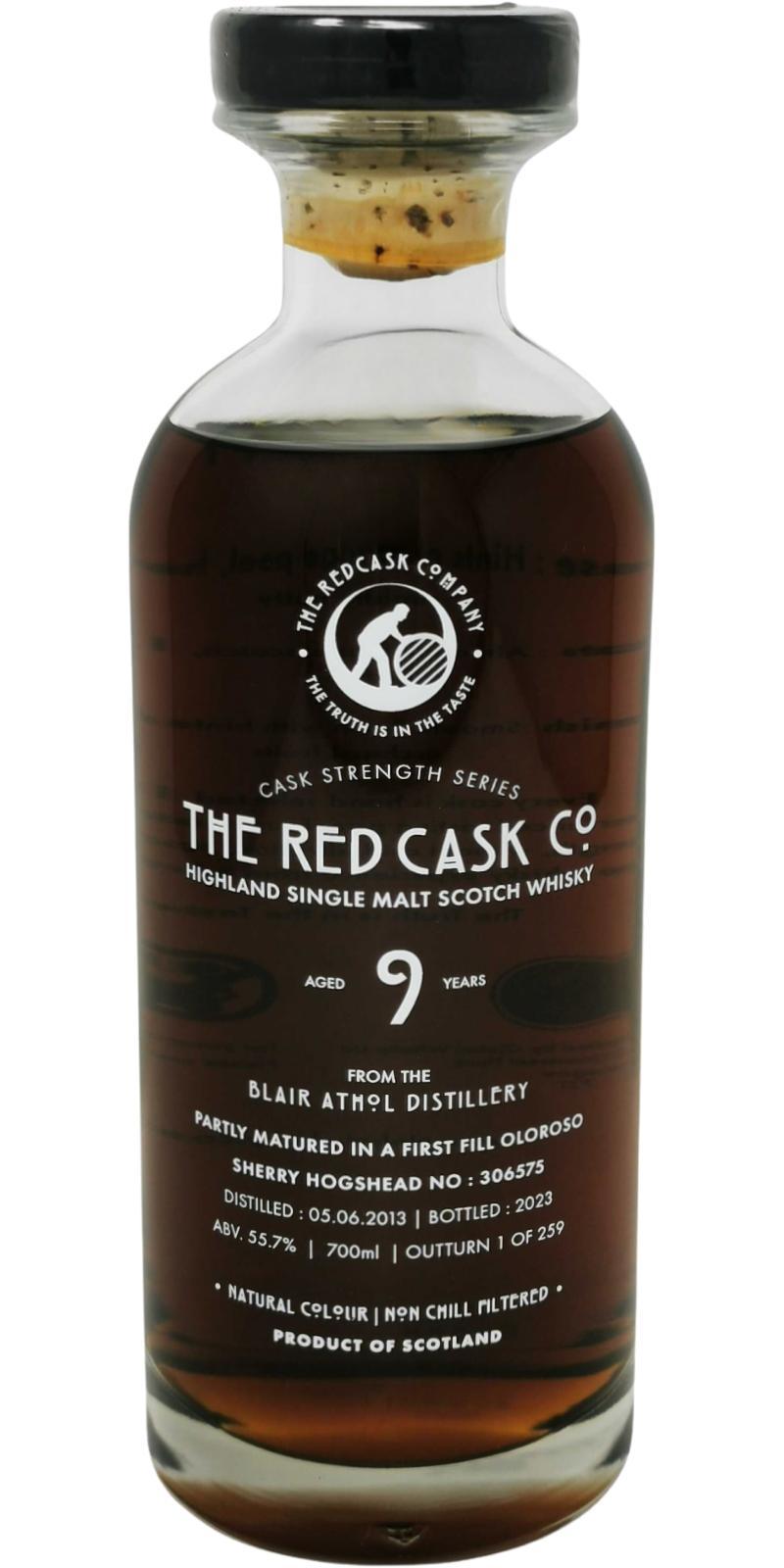 Blair Athol 2013 GWhL The Red Cask Co.