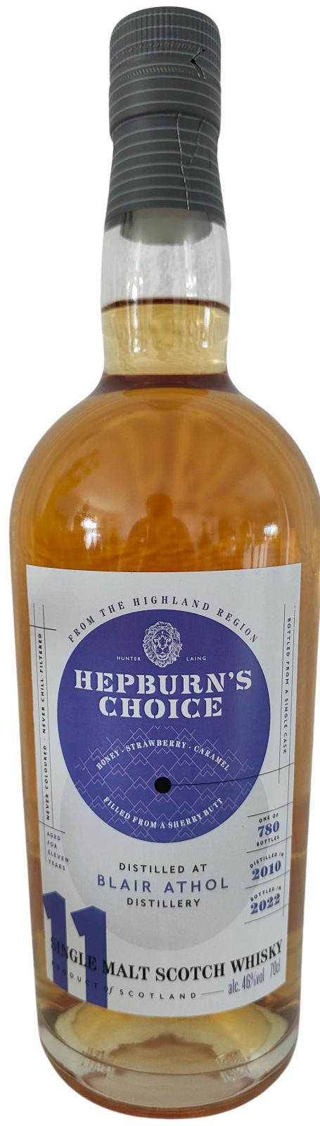 Blair Athol 2010 HL Hepburn's Choice