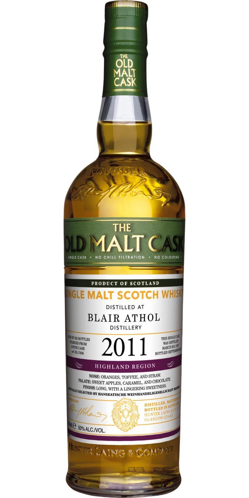Blair Athol 2011 HL The Old Malt Cask