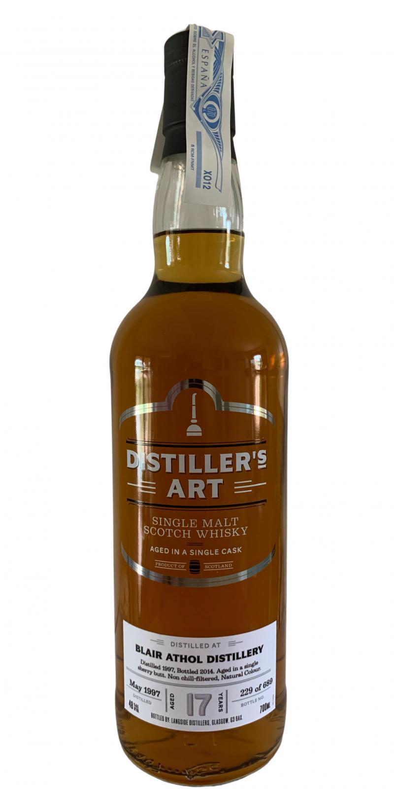 Blair Athol 1997 LsD Distiller's Art