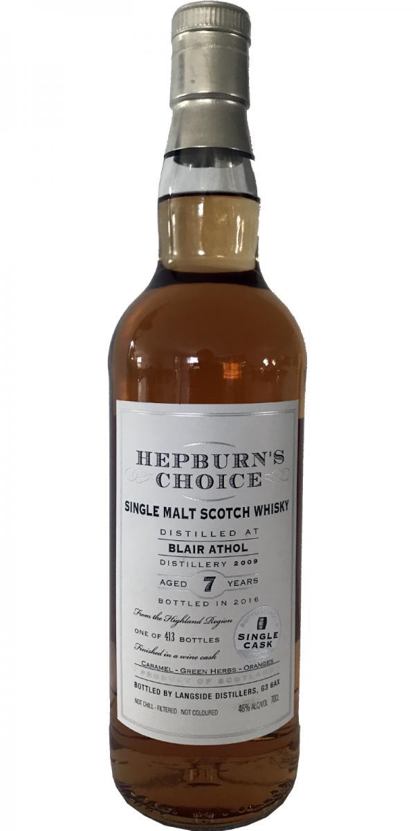 Blair Athol 2009 LsD Hepburn's Choice