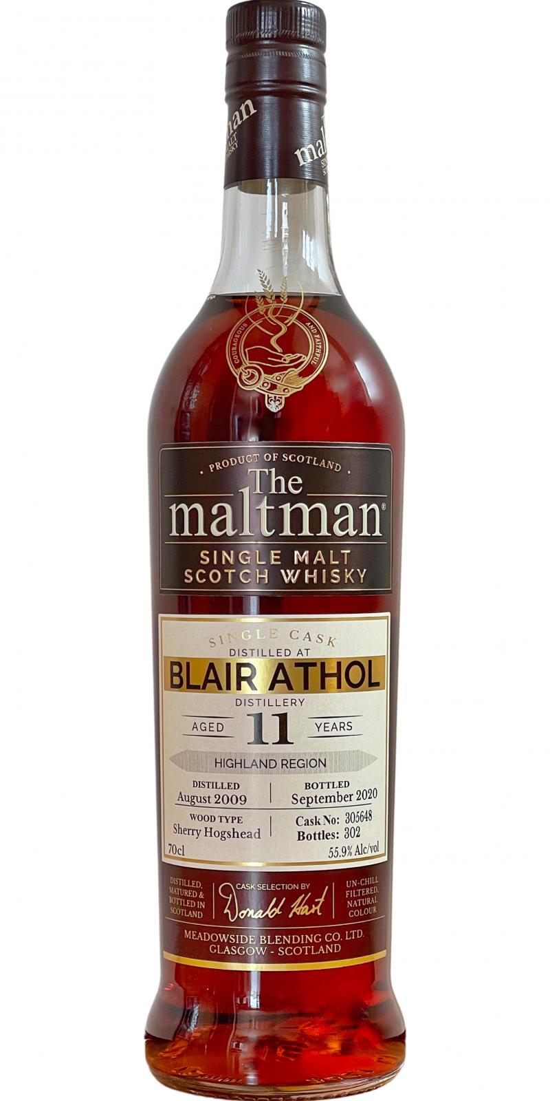 Blair Athol 2009 MBl The Maltman