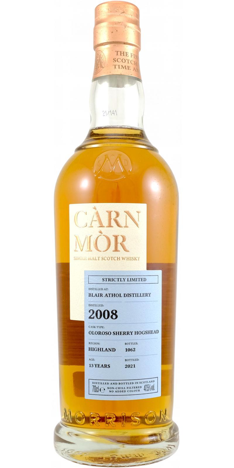 Blair Athol 2008 MSWD Càrn Mòr - Strictly Limited