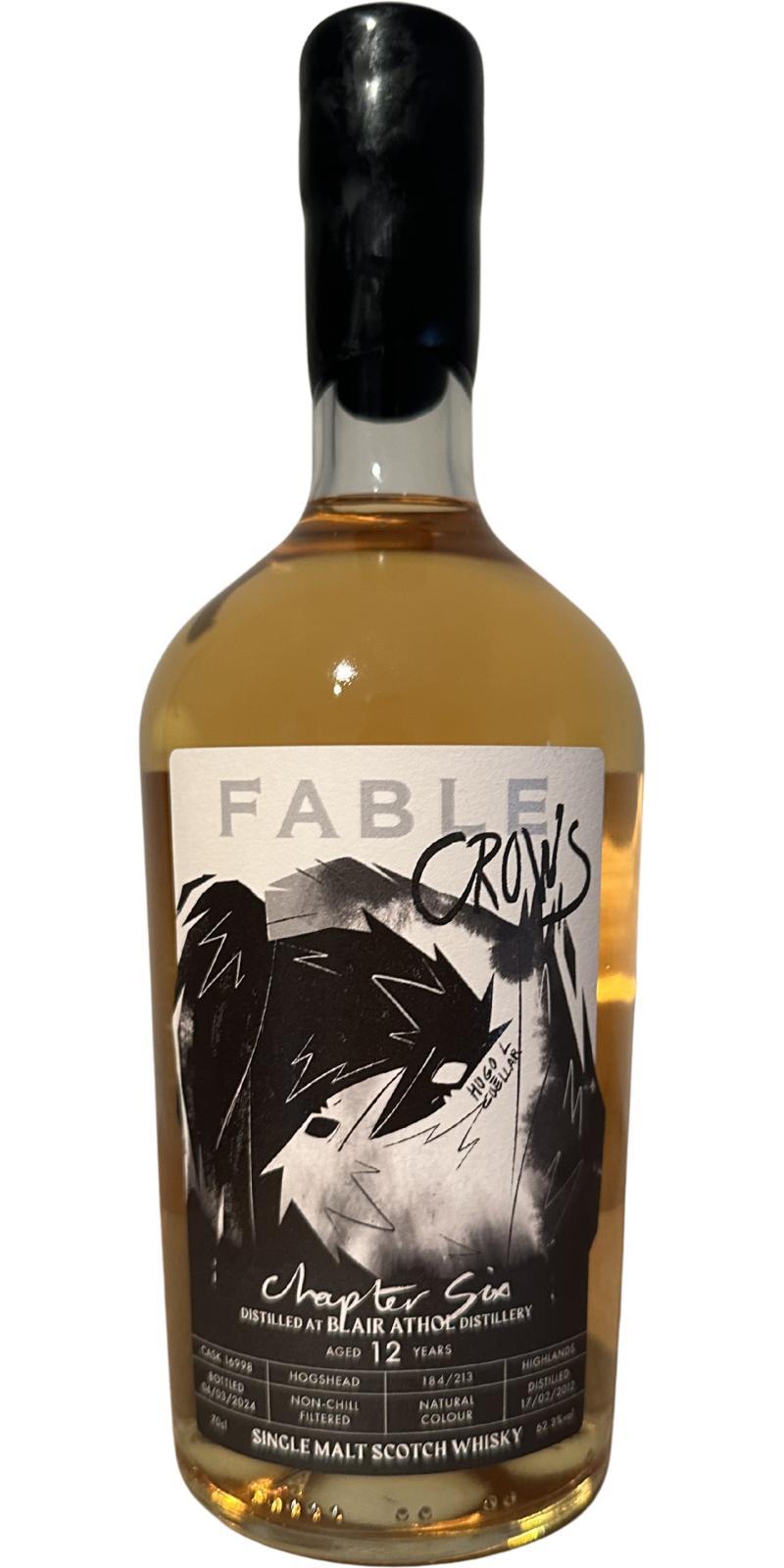 Blair Athol 2012 PSL Fable Whisky - Chapter Six