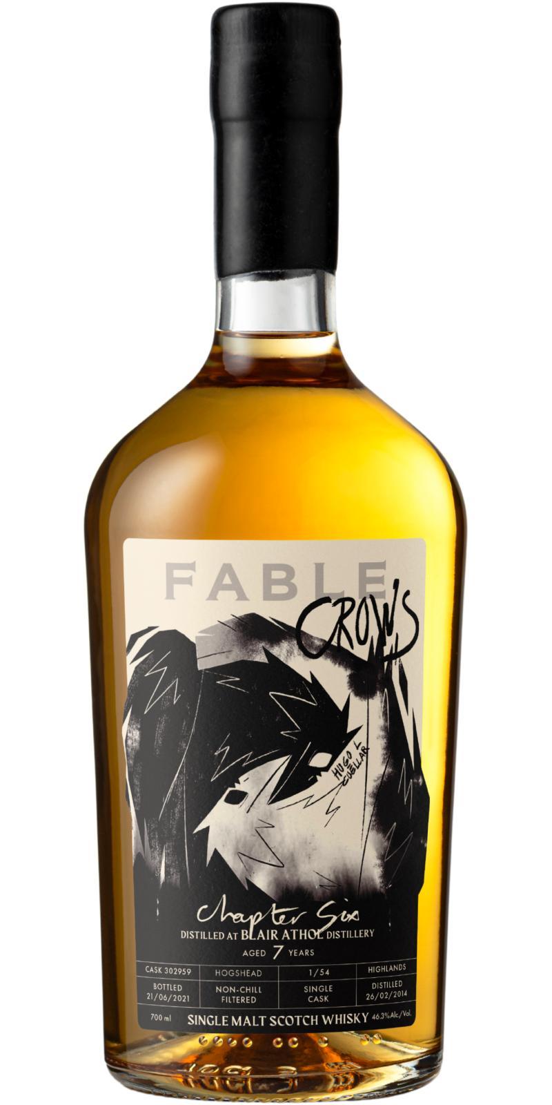 Blair Athol 2014 PSL Fable Whisky - 3rd Release - Chapter Six