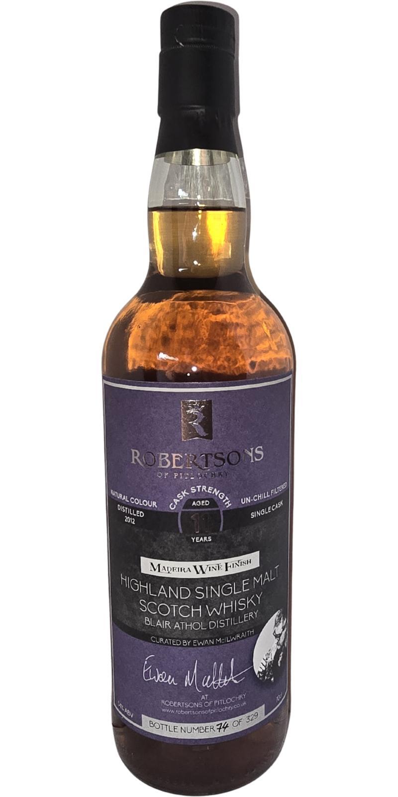 Blair Athol 2012 RoP