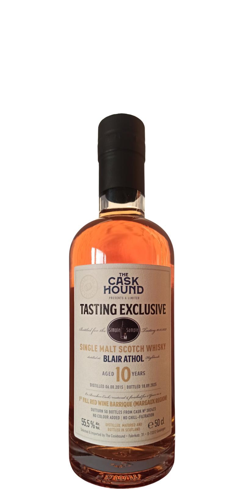 Blair Athol 2015 TCaH Tasting Exclusive