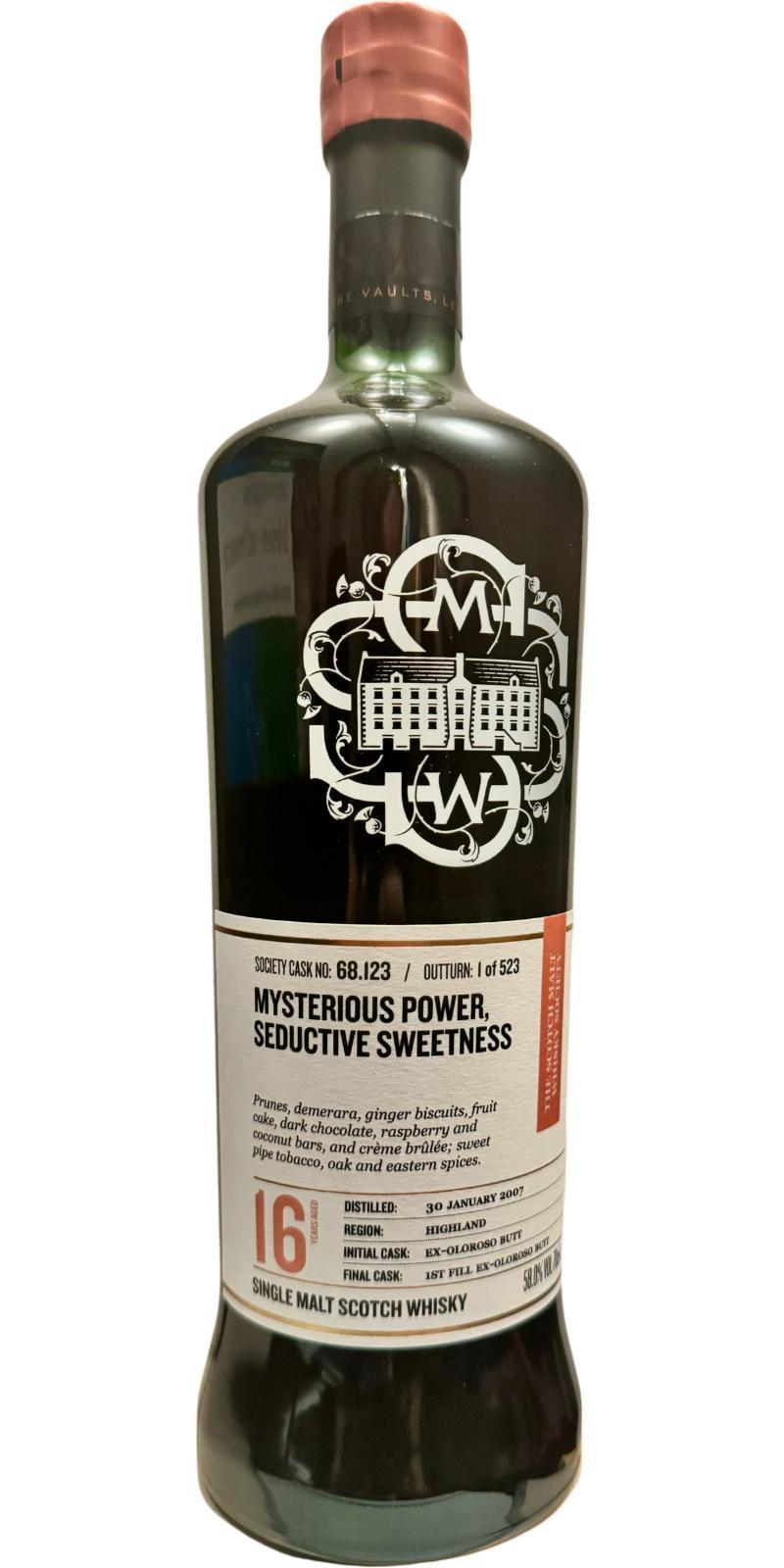 Blair Athol 2007 SMWS 68.123 Mysterious power meets seductive sweetness