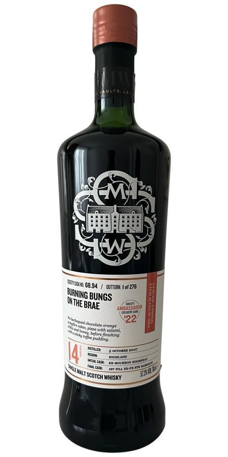 Blair Athol 2007 SMWS 68.94 Burning bungs on the brae