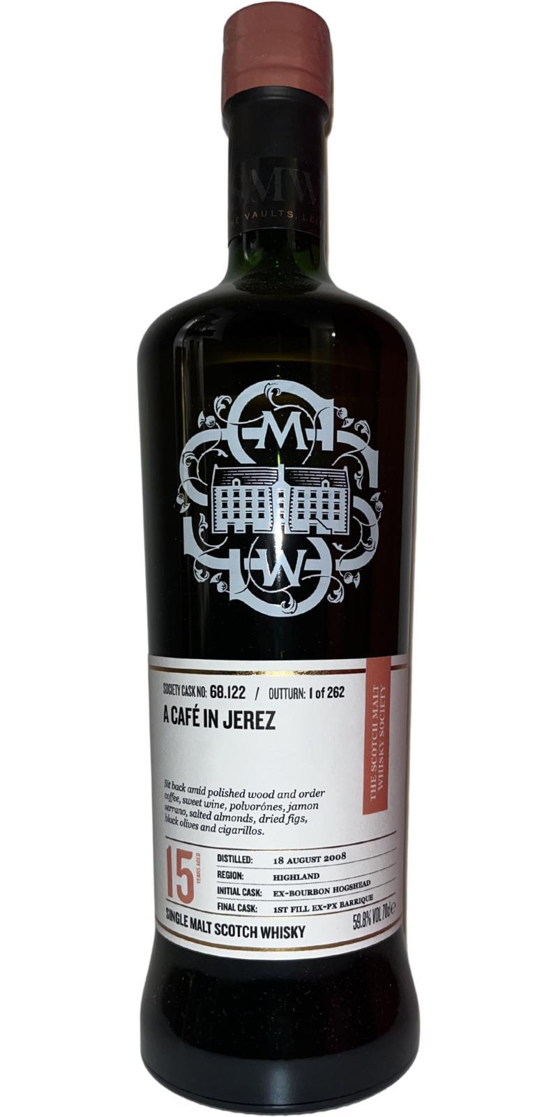 Blair Athol 2008 SMWS 68.122 A café in Jerez