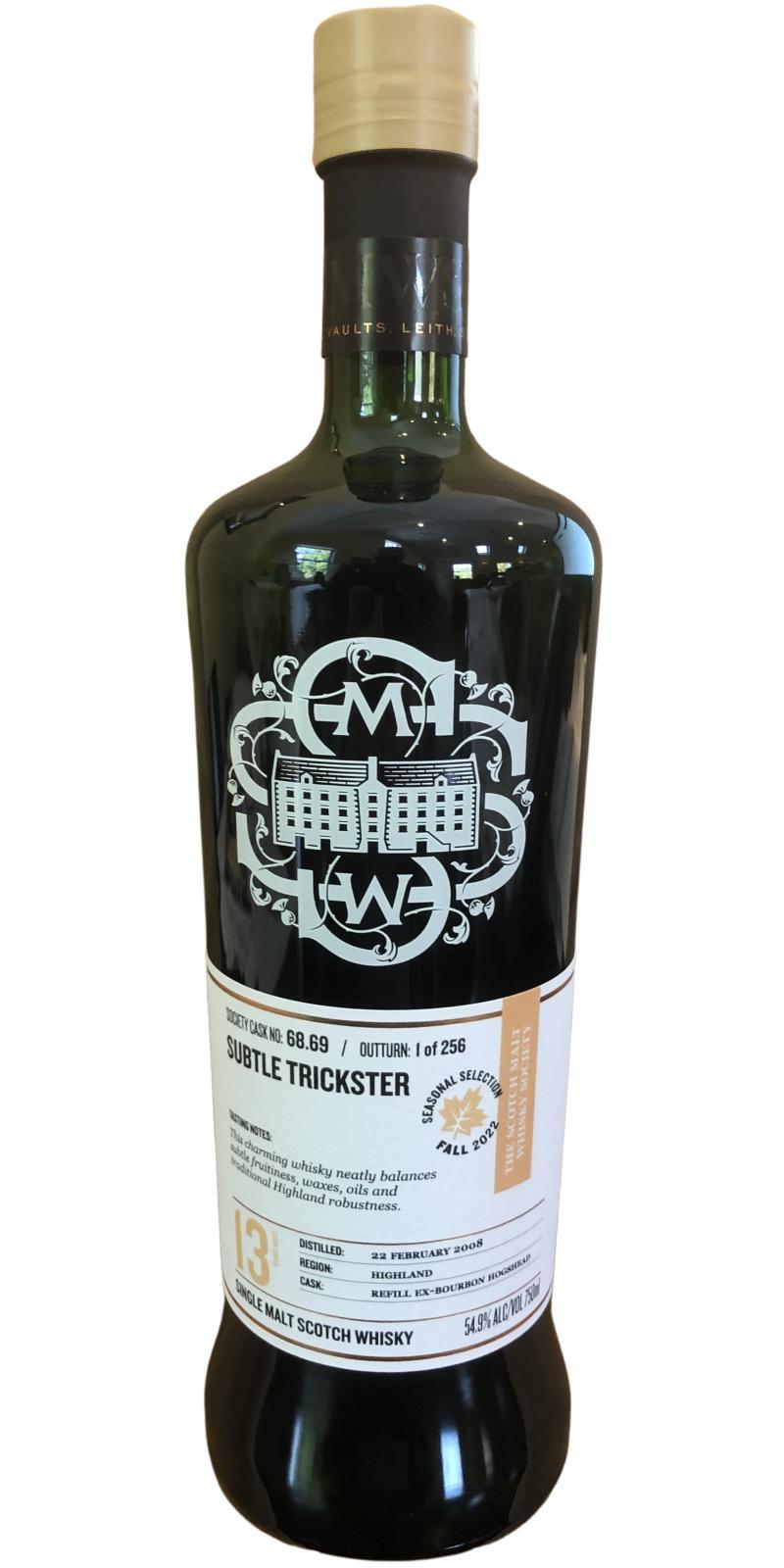 Blair Athol 2008 SMWS 68.69 Subtle Trickster
