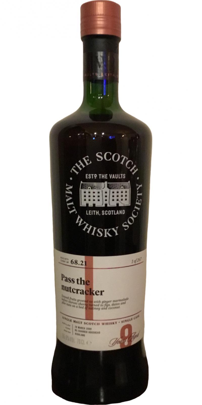 Blair Athol 2009 SMWS 68.21 Pass the nutcracker
