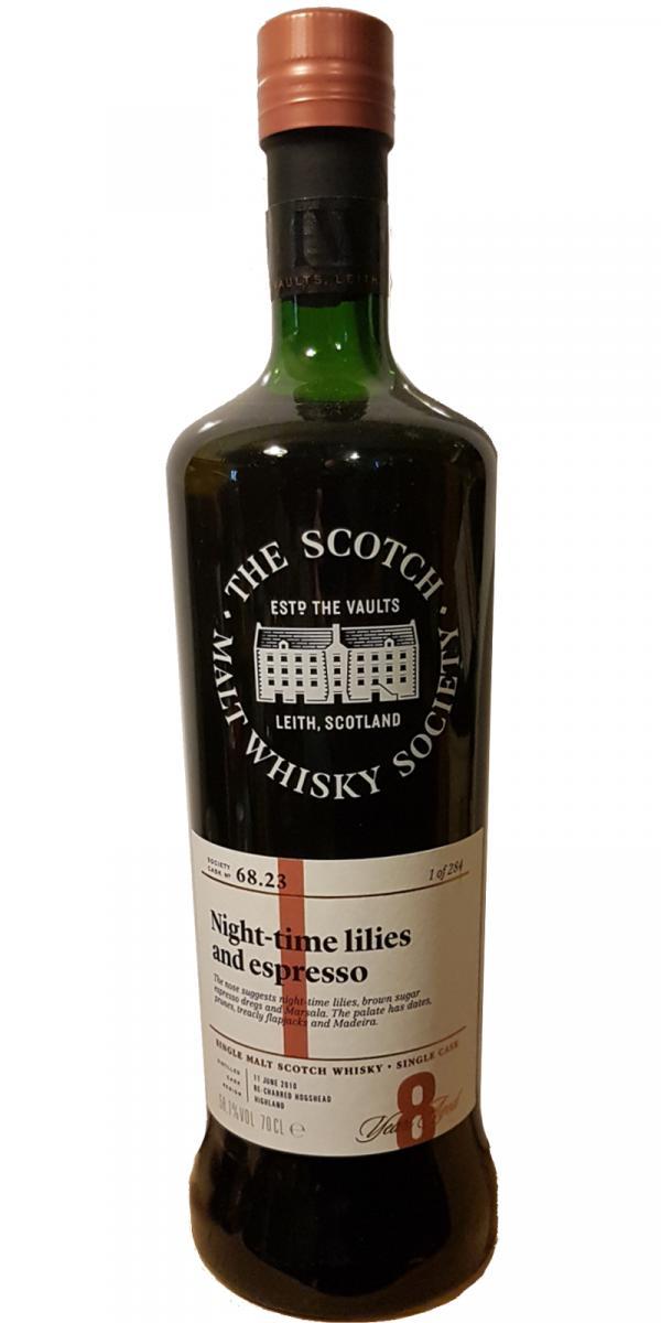 Blair Athol 2010 SMWS 68.23 Night-time lilies and espresso