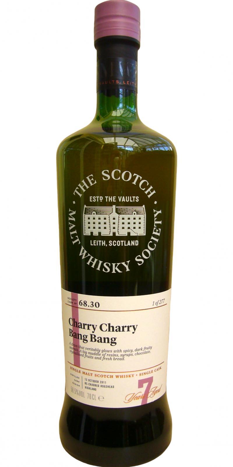 Blair Athol 2011 SMWS 68.30 Charry Charry Bang Bang