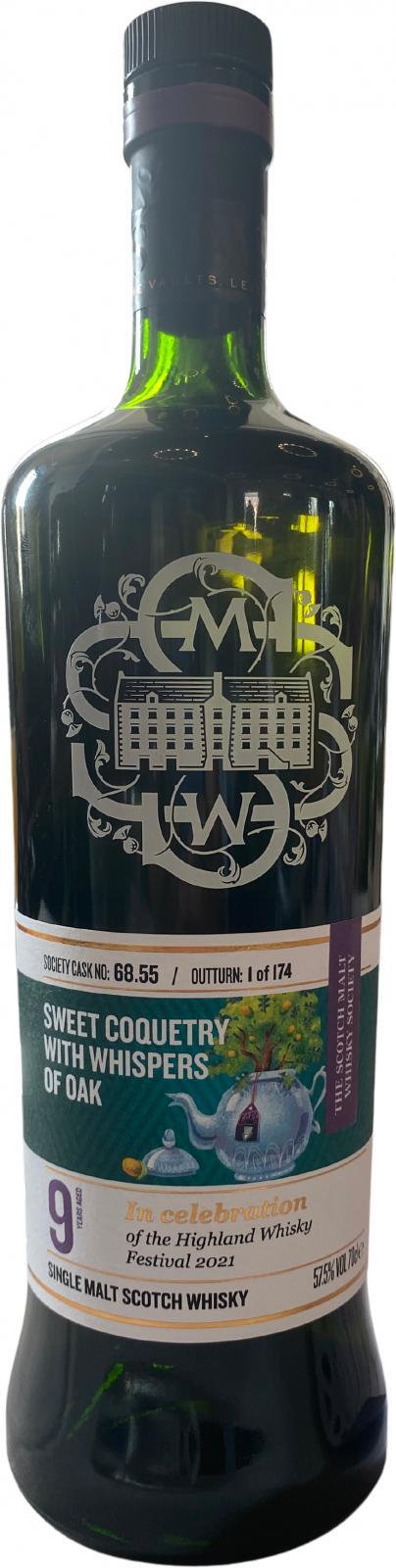 Blair Athol 2011 SMWS 68.55 Sweet coquetry with whispers of oak