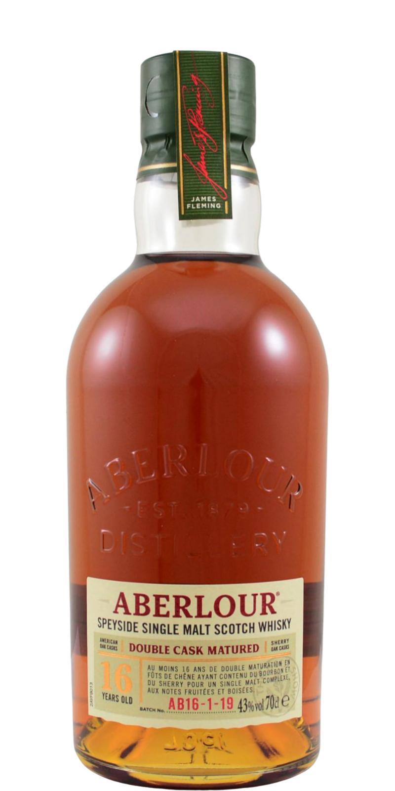 Aberlour 16-year-old Double Cask Matured