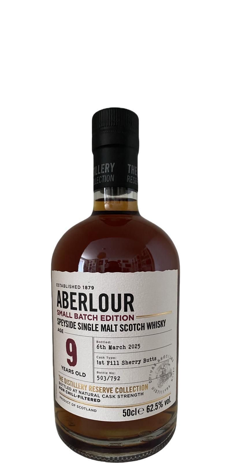 Aberlour 09-year-old The Distillery Reserve Collection
