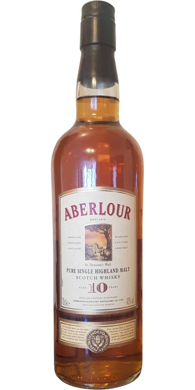 Aberlour 10-year-old Pure Single Highland Malt Scotch Whisky