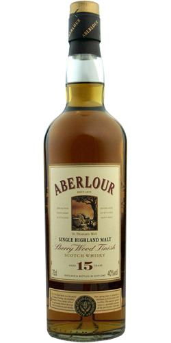 Aberlour 15-year-old Sherry Wood Finish