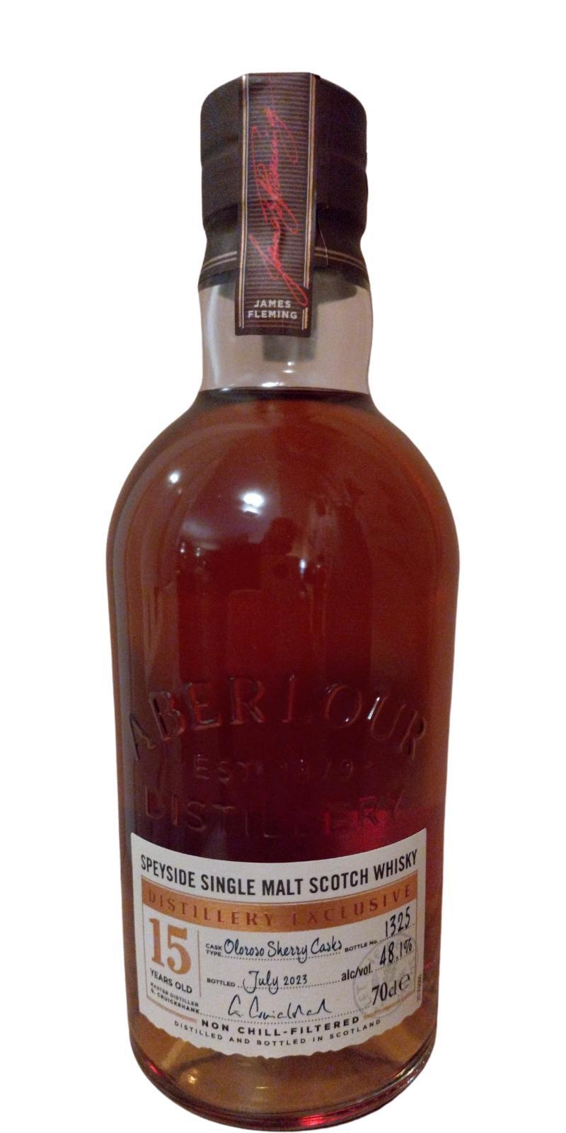 Aberlour 15-year-old Distillery Exclusive Bottle