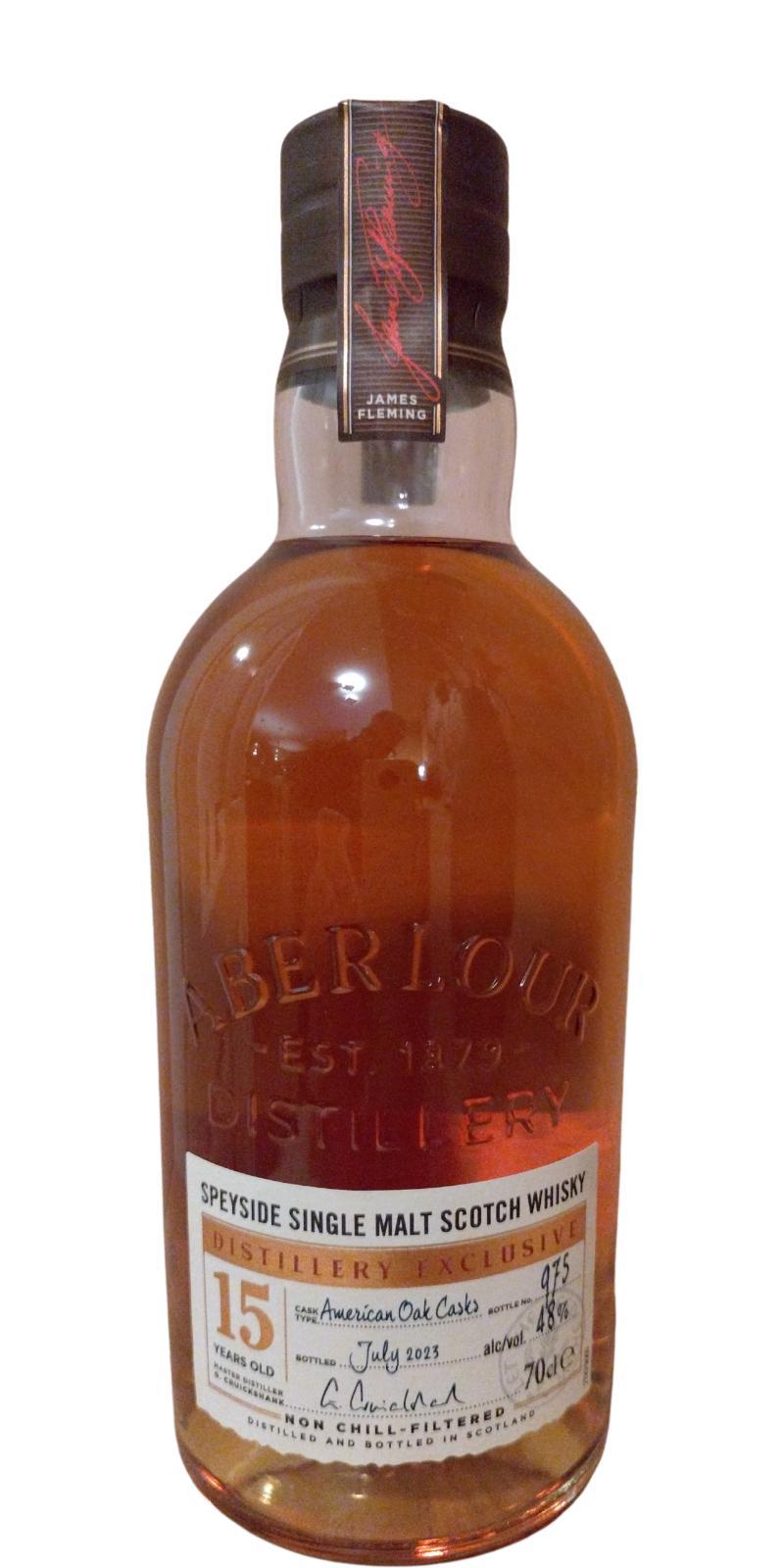 Aberlour 15-year-old Distillery Exclusive Bottle