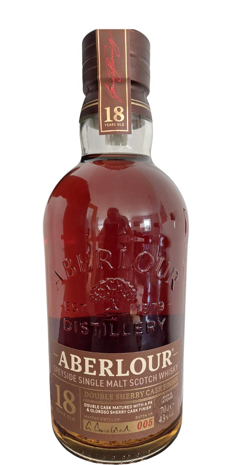 Aberlour 18-year-old Double Sherry Cask Finish