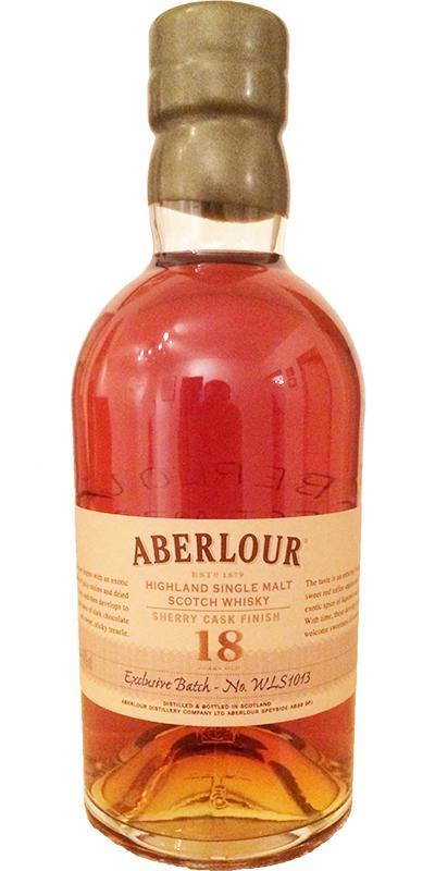 Aberlour 18-year-old Sherry Exclusive Batch