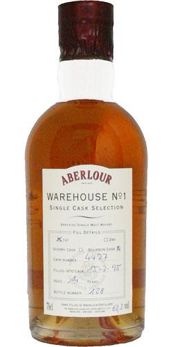 Aberlour 1995 Warehouse No. 1 Single Cask Selection