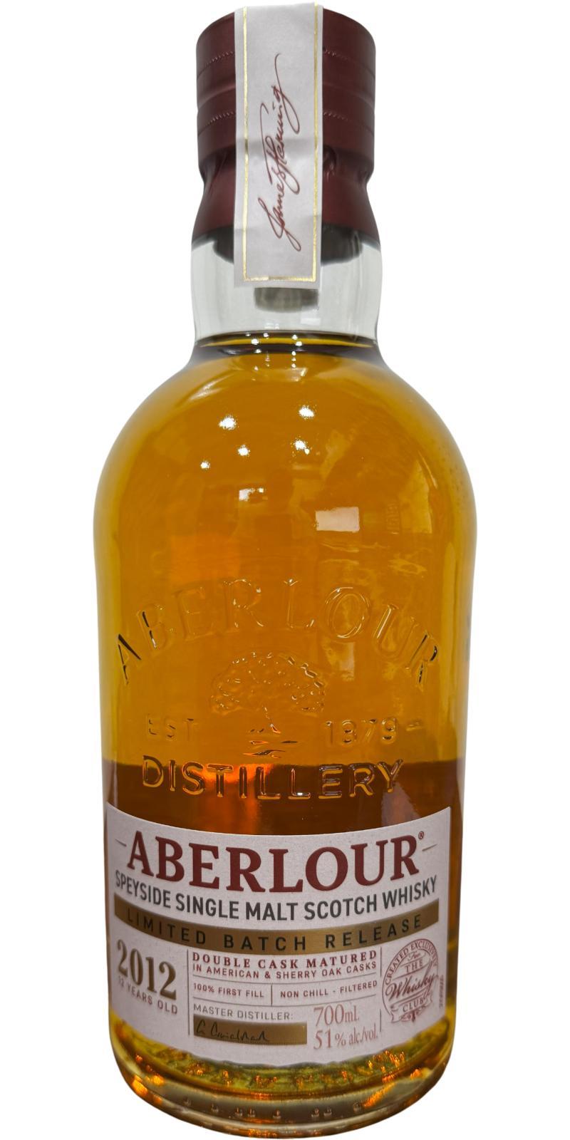 Aberlour 2012 Limited Batch Release