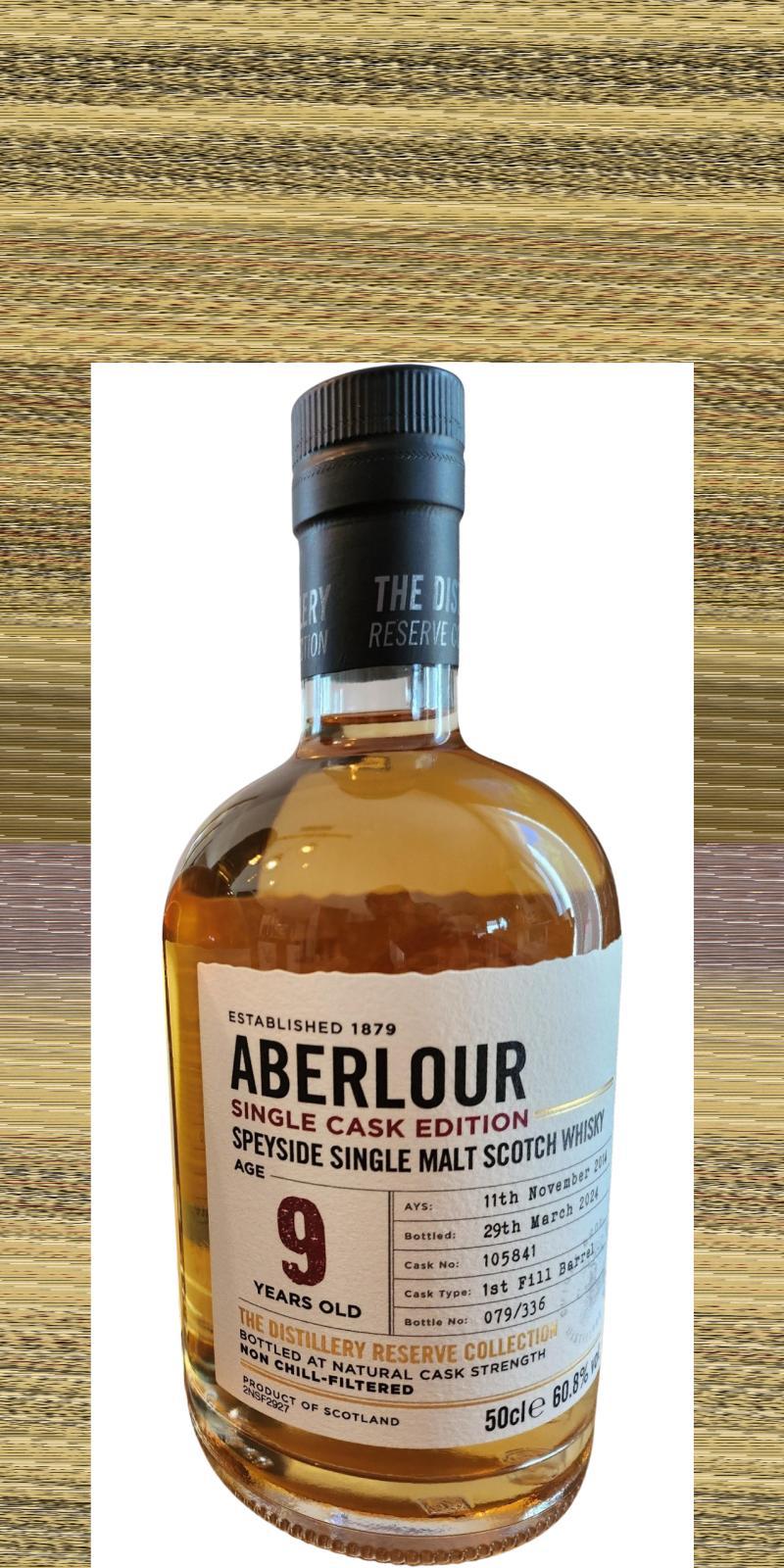 Aberlour 2014 Distillery Reserve Edition - Single Cask Edition